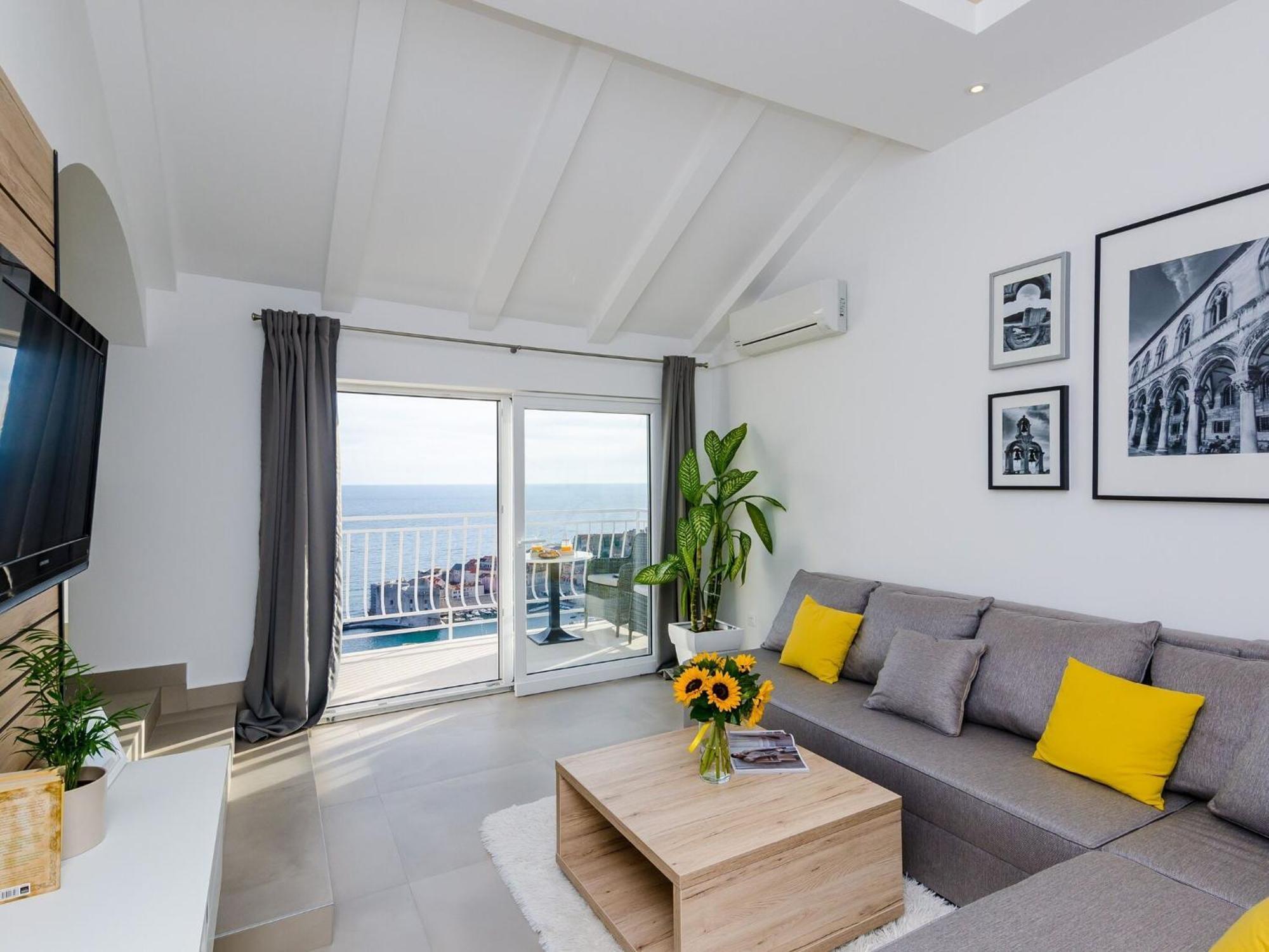 Ploce Apartments-One-Bedroom Apartment With Terrace And Sea View Dubrovnik Exterior photo