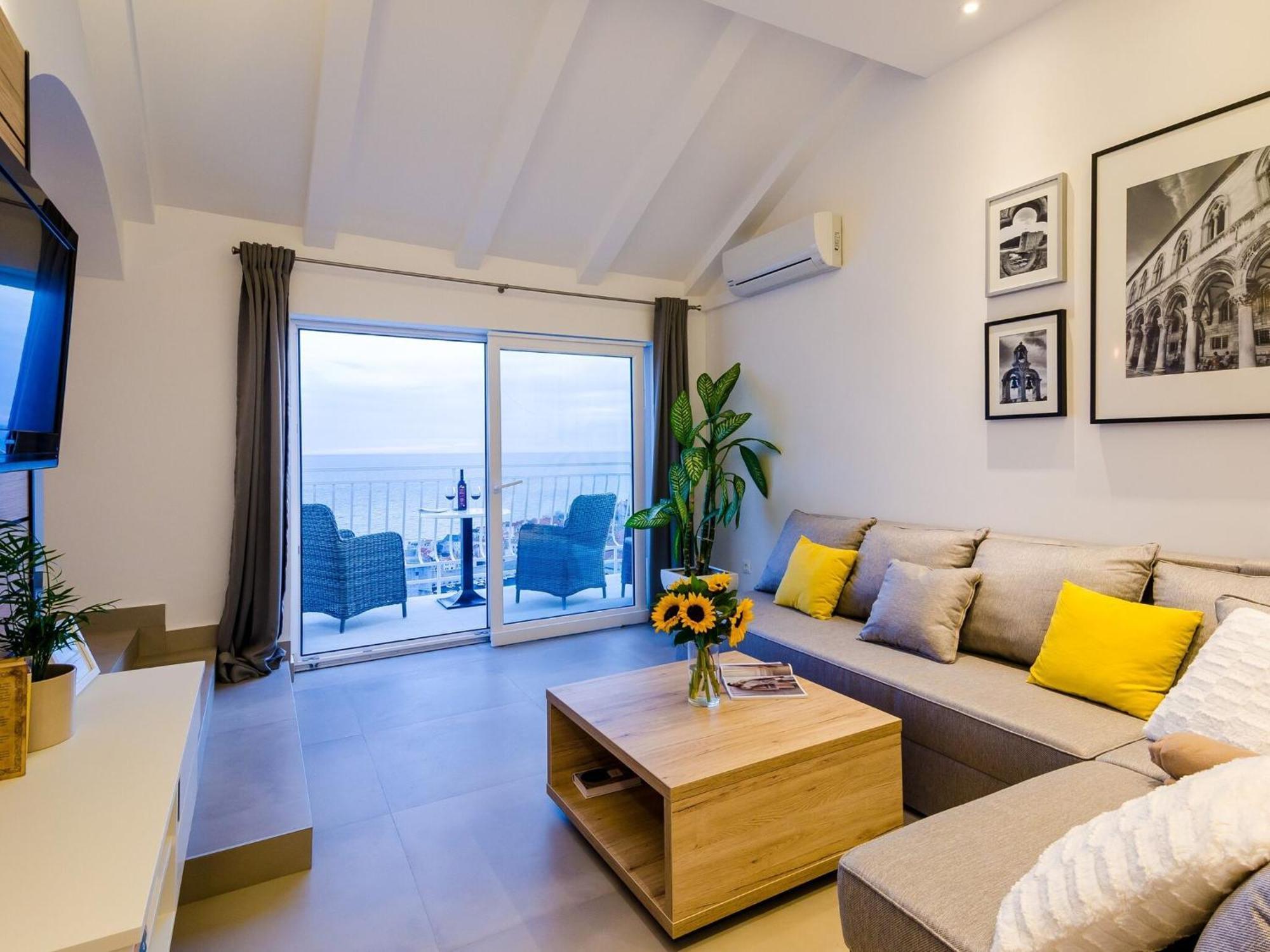 Ploce Apartments-One-Bedroom Apartment With Terrace And Sea View Dubrovnik Exterior photo